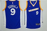 Golden State Warriors #9 Andre Iguodala Royal Stretch Crossover Stitched Jersey,baseball caps,new era cap wholesale,wholesale hats